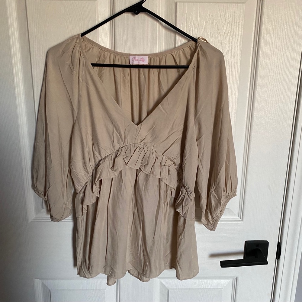 Pink Lily Top